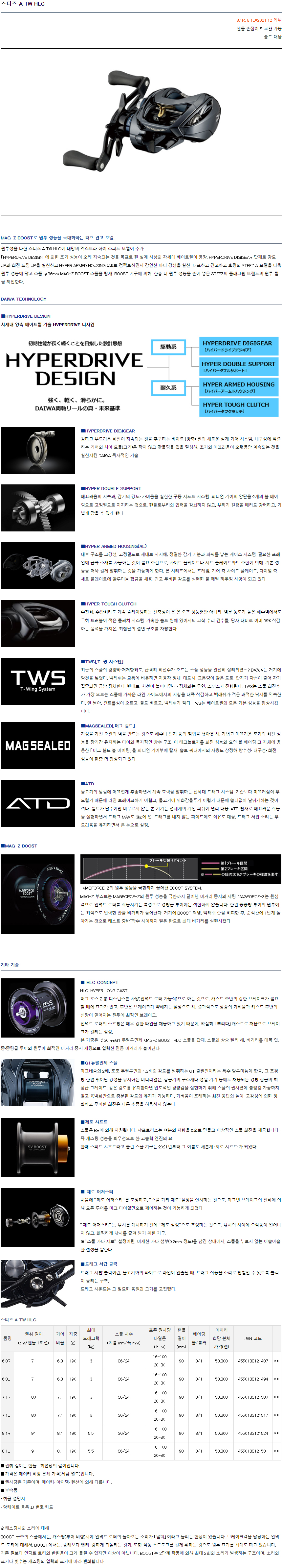 21 스티즈 A TW HLC